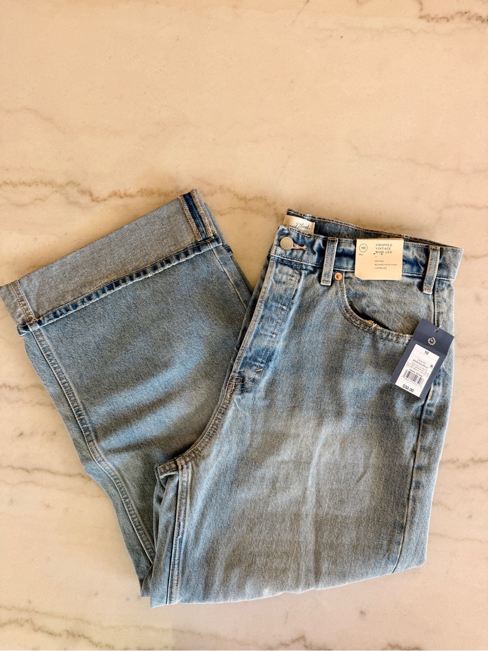 Universal Thread Light Blue Wide Leg Jeans